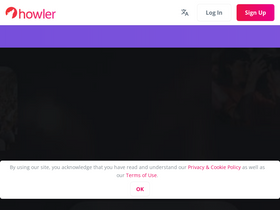 'howler.co.za' screenshot