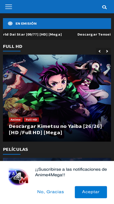 Anime4Mega - ¡Descargar Anime HD por MEGA y Mediafire!