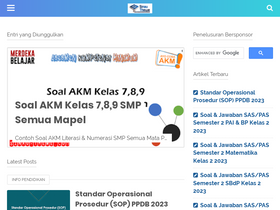 'sinau-thewe.com' screenshot