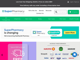 'superpharmacy.com.au' screenshot