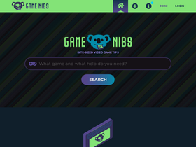 'gamenibs.com' screenshot