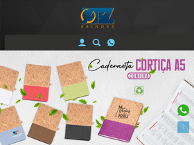 'xbzbrindes.com.br' screenshot