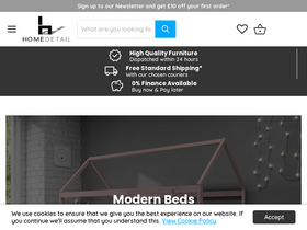 'homedetail.co.uk' screenshot