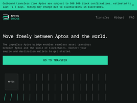 'theaptosbridge.com' screenshot