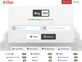 'claz.org' screenshot