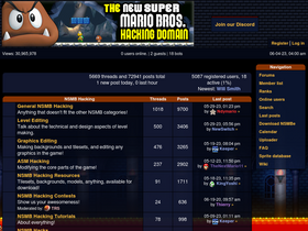 'nsmbhd.net' screenshot