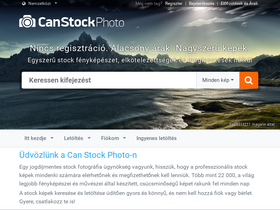 'canstockphoto.hu' screenshot