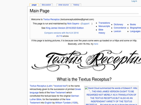 textus-receptus.com