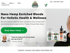 'tommychongshemp.com' screenshot