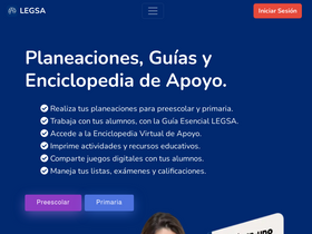 'legsa.com.mx' screenshot