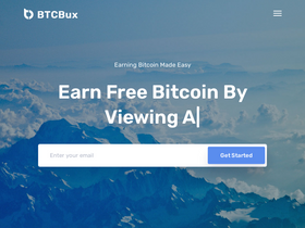 'btcbux.io' screenshot