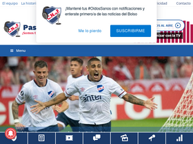 'pasiontricolor.com.uy' screenshot