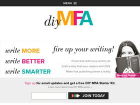 'diymfa.com' screenshot
