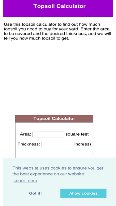 topsoilcalculator.net