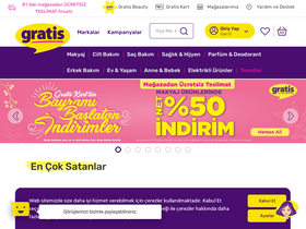 'gratis.com' screenshot