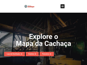 'mapadacachaca.com.br' screenshot
