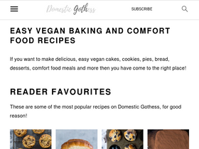 'domesticgothess.com' screenshot