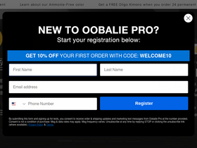 oobaliepro.com homepage screenshot