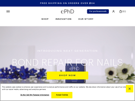 ephd.com homepage screenshot