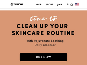 'tranont.com' screenshot