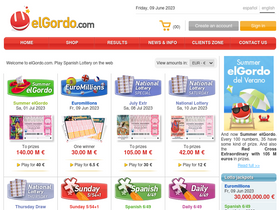 'elgordo.com' screenshot