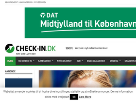 'check-in.dk' screenshot
