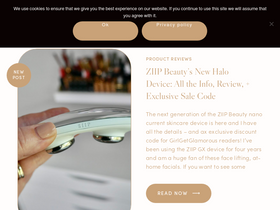 'girlgetglamorous.com' screenshot