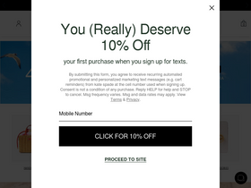 'katespade.com' screenshot