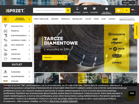 'isprzet.pl' screenshot