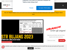'hiburan.my' screenshot