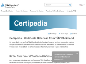 'certipedia.com' screenshot