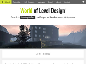 'worldofleveldesign.com' screenshot