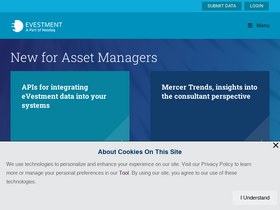 'evestment.com' screenshot
