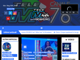 'telemia.it' screenshot