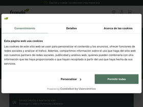 'fronda.com' screenshot