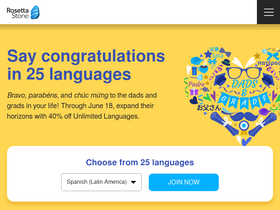 'rosettastoneclassroom.com' screenshot