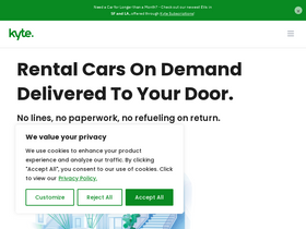 'kyte.com' screenshot