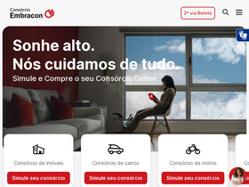 'embracon.com.br' screenshot