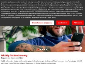 'sparkasse-leerwittmund.de' screenshot