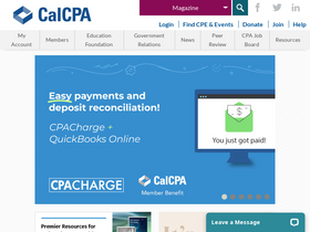 'calcpa.org' screenshot