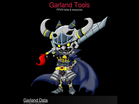 'garlandtools.org' screenshot