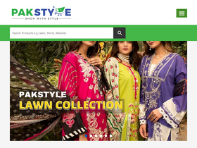 'pakstyle.pk' screenshot