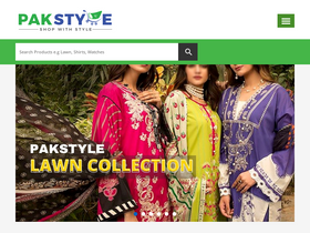 PakStyle.pk website screenshot