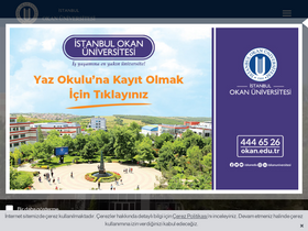 'okan.edu.tr' screenshot