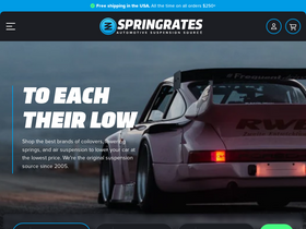 'springrates.com' screenshot