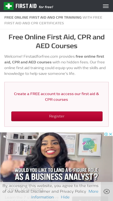 firstaidforfree.com