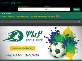 'waliyabet.com' screenshot