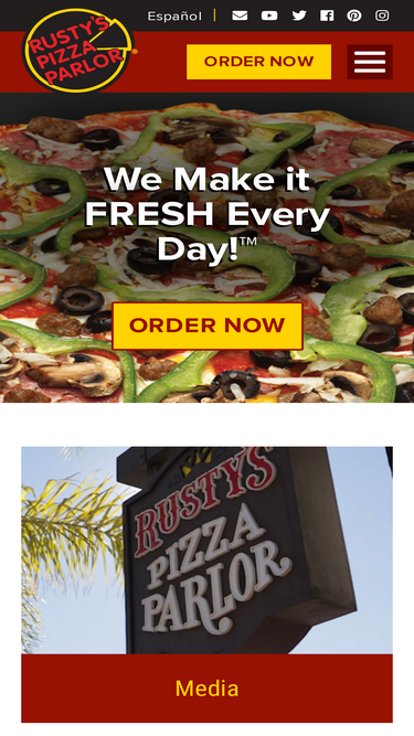rustyspizza.com