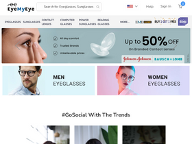 'eyemyeye.com' screenshot
