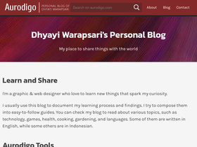 'aurodigo.com' screenshot